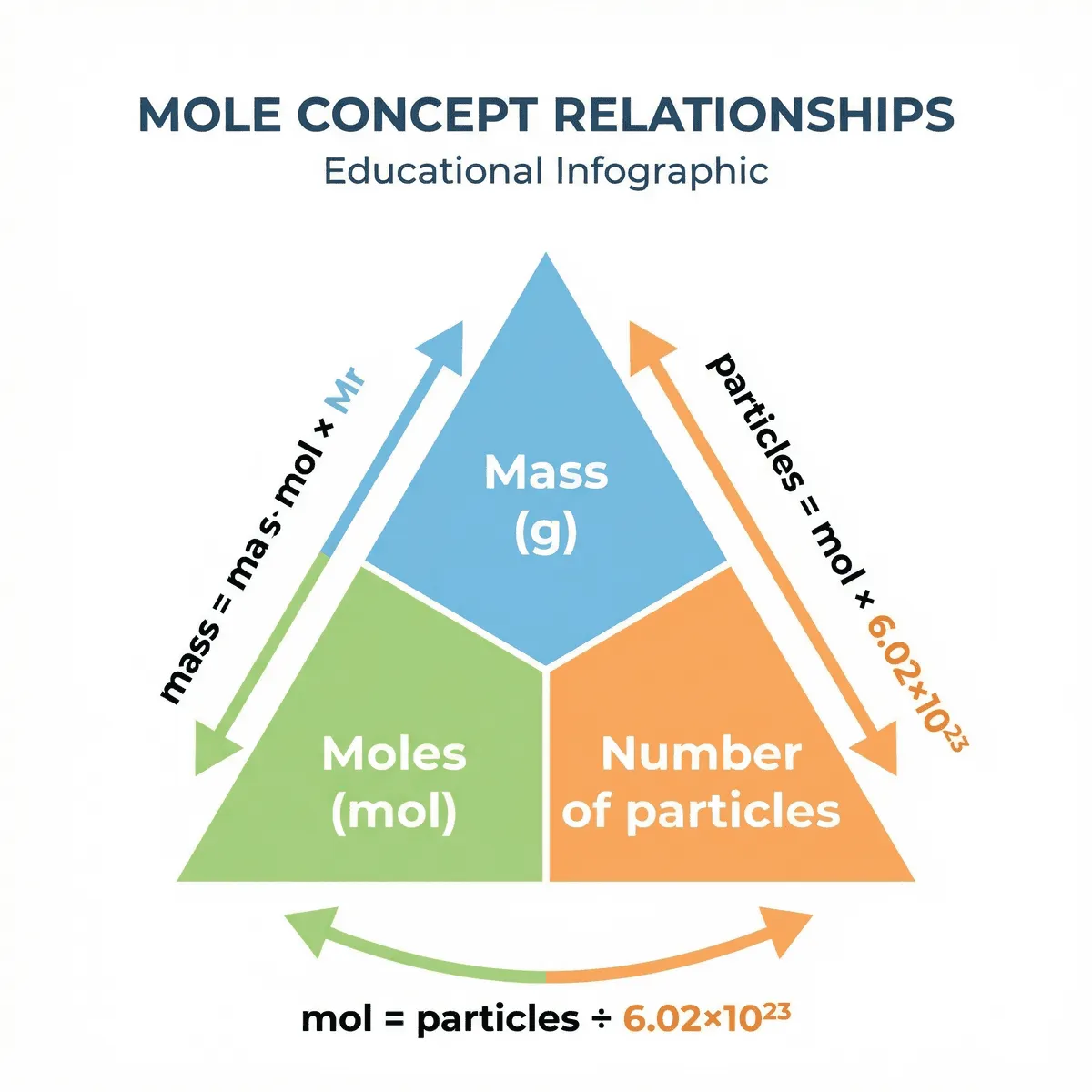 Mole concept visual method